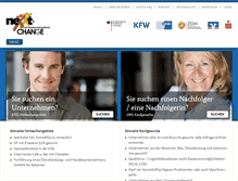 Tablet Screenshot of nexxt-change.org